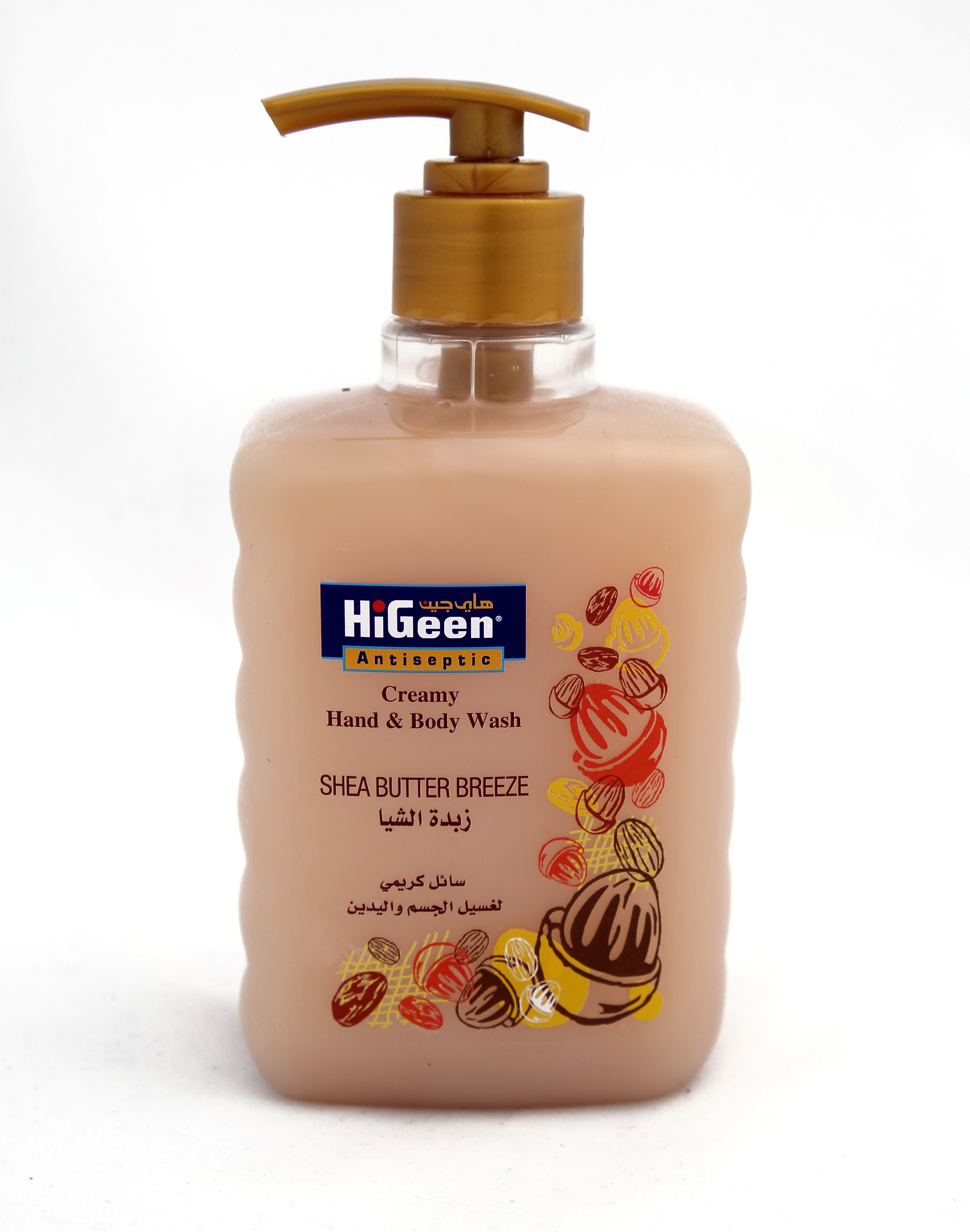 HiGeen Creamy Hand & Body Wash Shea Butter Breeze